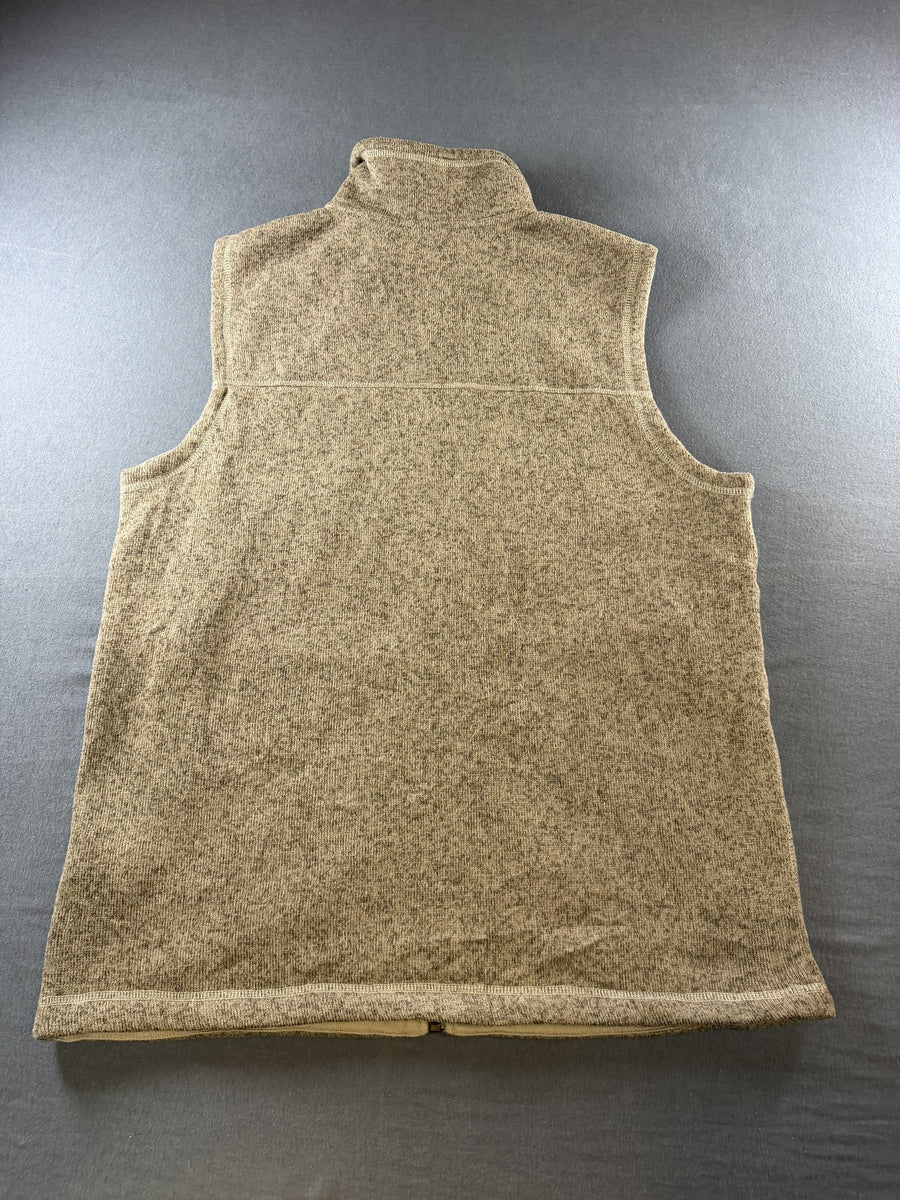 The North Face bodywarmer grijs gemêleerd heren maat M gilet mouwloos vest