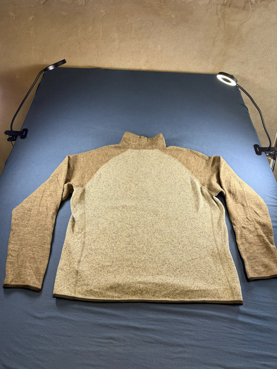 Patagonia Better Sweater trui beige gemêleerd heren maat XL pullover gebreid