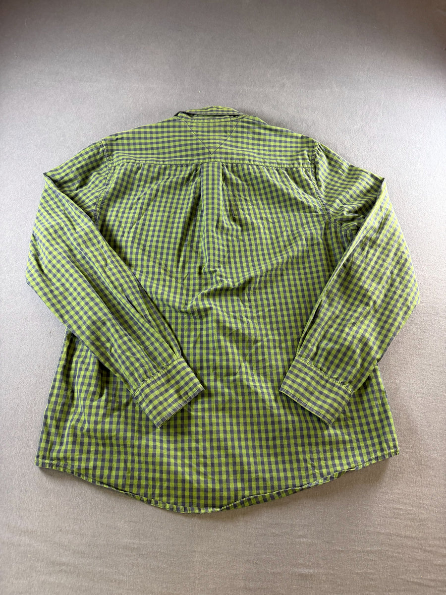 Tommy Hilfiger Blouse groen geruit