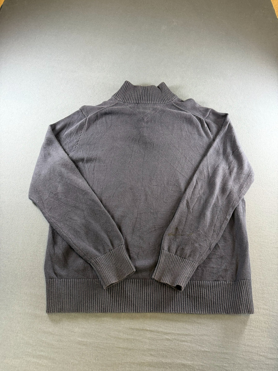 Tommy Hilfiger trui blauw heren maat L sweater pullover gebreid