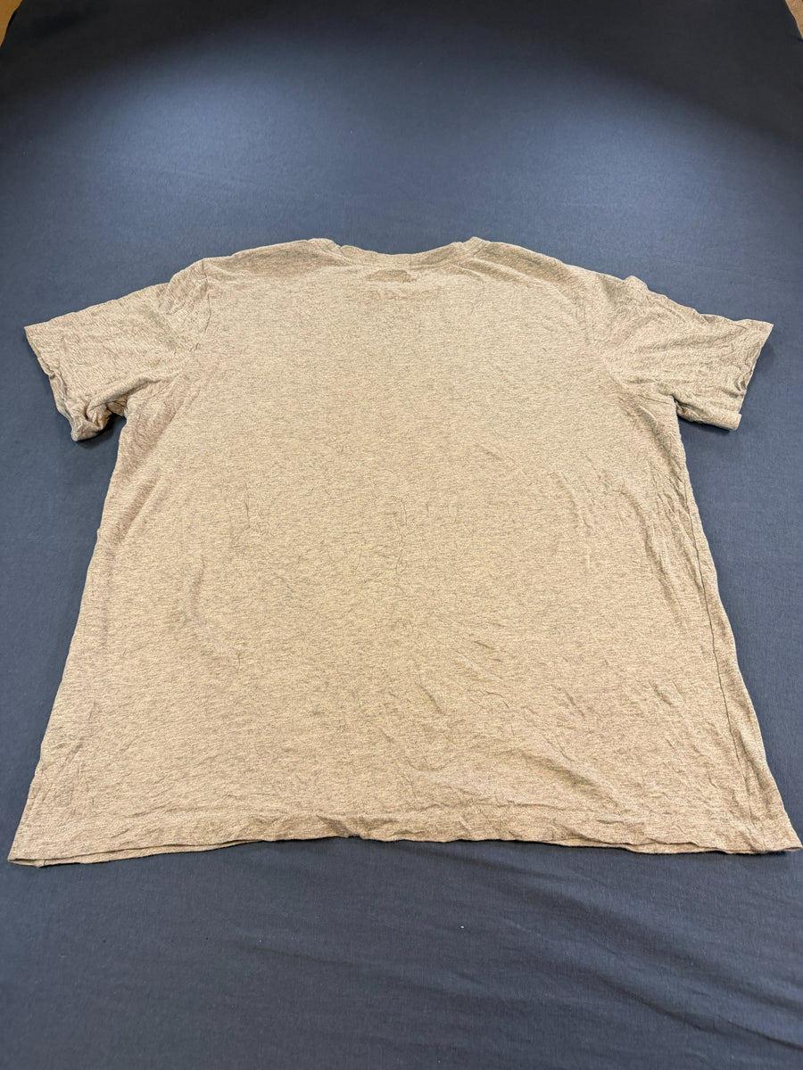 Nike The Nike Tee t-shirt grijs print heren maat L shirt