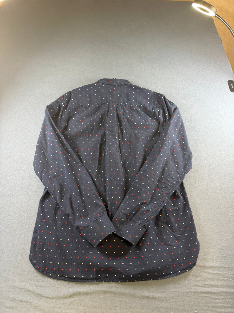 Superdry Blouse blauw print