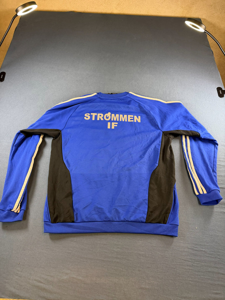 adidas Sportsweater blauw print Strømmen IF ClimaWarm