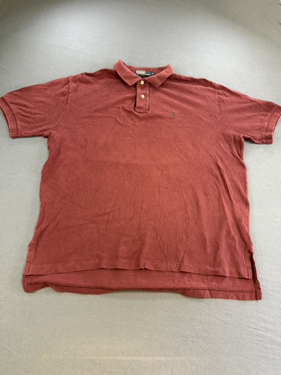 Roestrood Polo Ralph Lauren poloshirt (polo / piqué shirt) maat XL