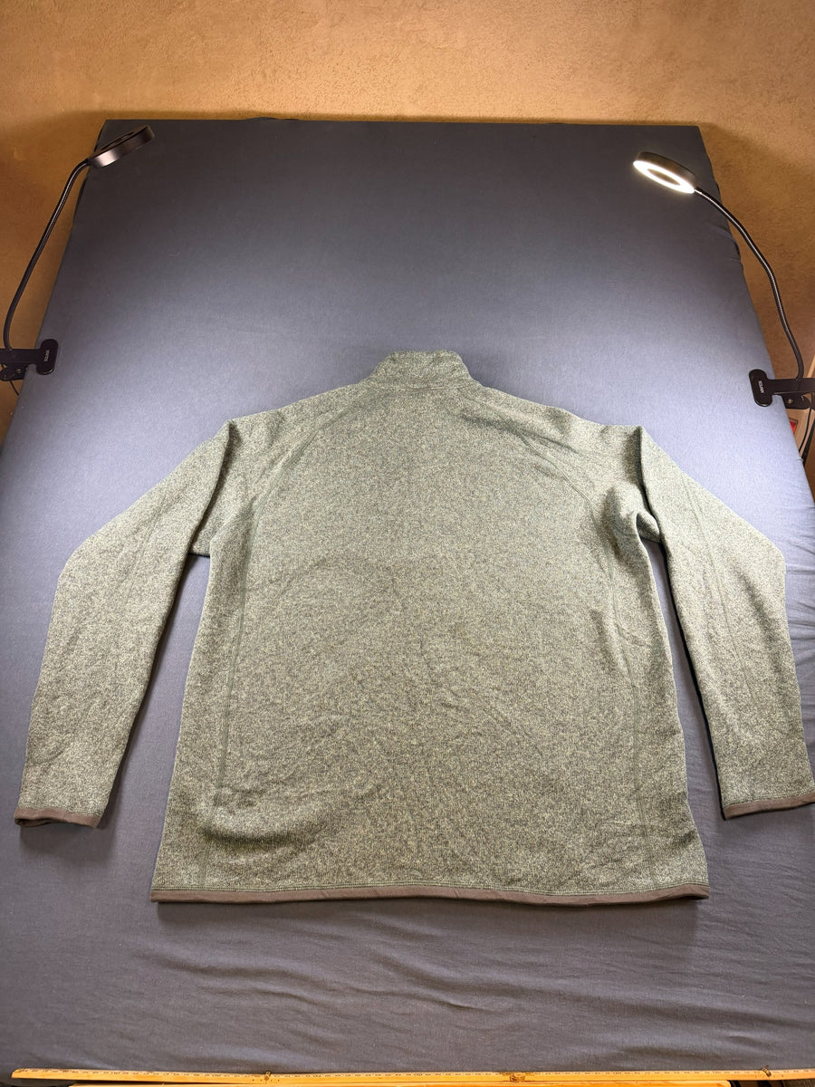 Patagonia Better Sweater trui groen/ lichtblauw gemêleerd heren maat XL pullover gebreid