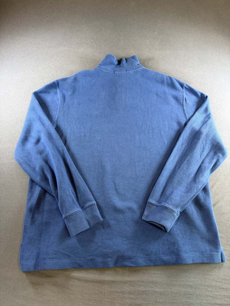 Polo Ralph Lauren trui blauw heren maat L sweater sweatshirt pullover hoodie