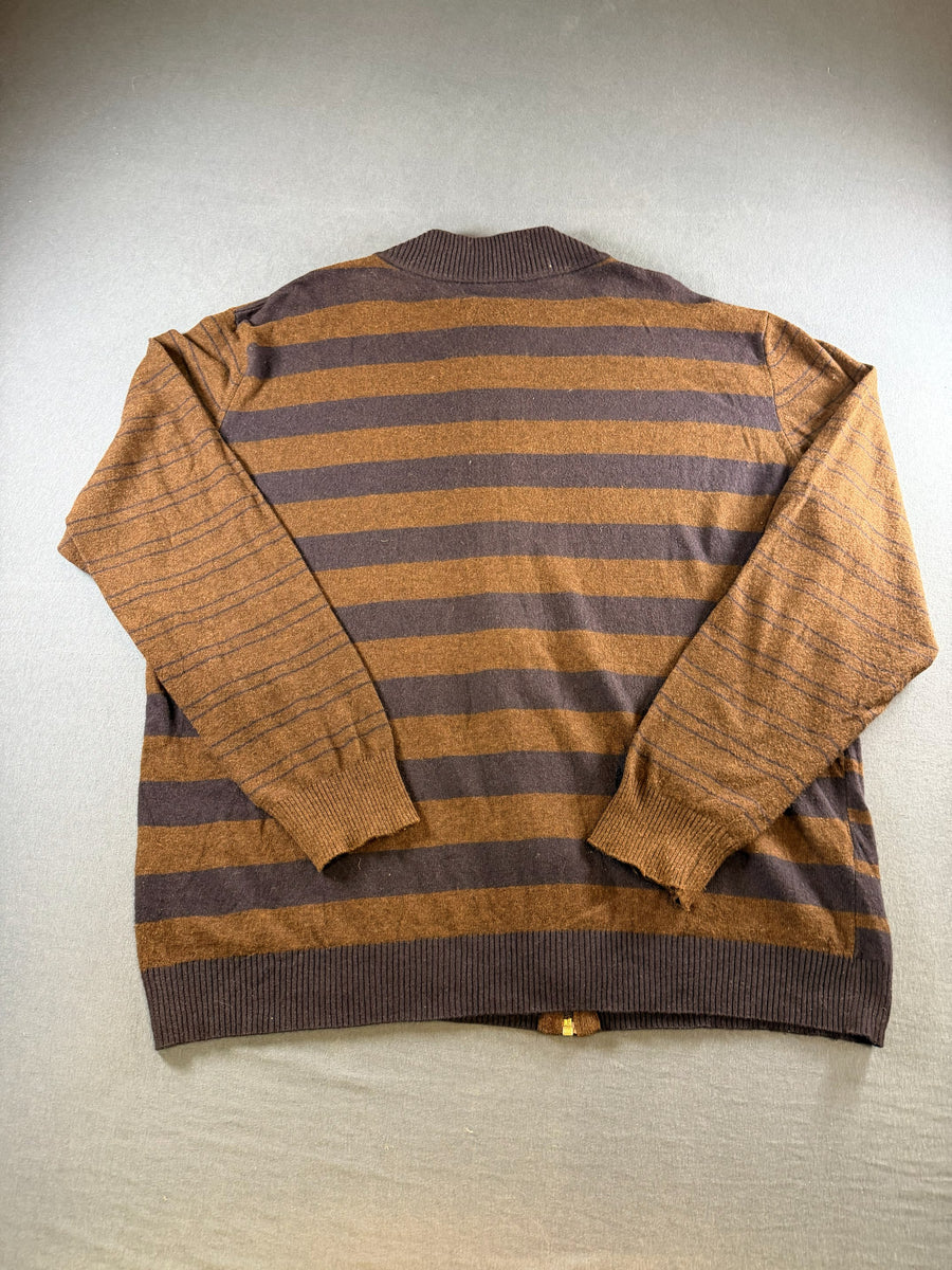 Lacoste Vest bruin gestreept