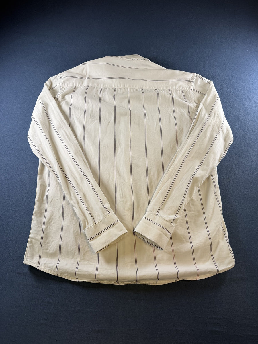 Tommy Hilfiger overhemd wit gestreept maat XL Slim Fit