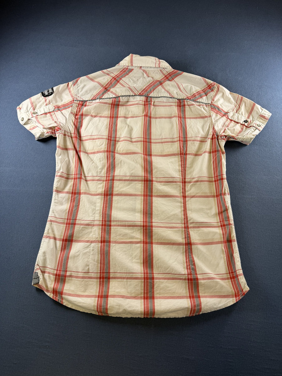Hilfiger Denim Blouse wit geruit