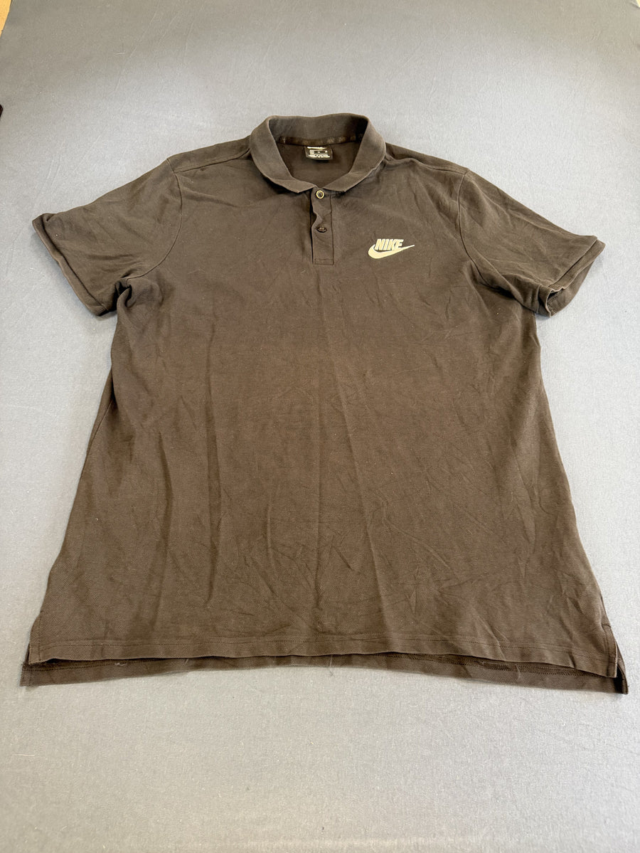 Zwarte Nike poloshirt heren maat XL (piquéshirt / polo)