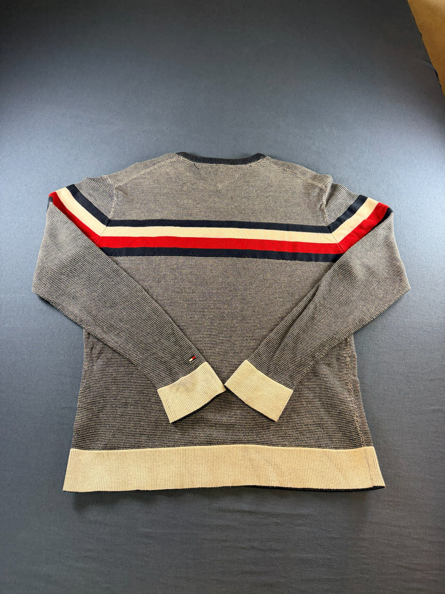 Tommy Hilfiger Trui grijs gestreept