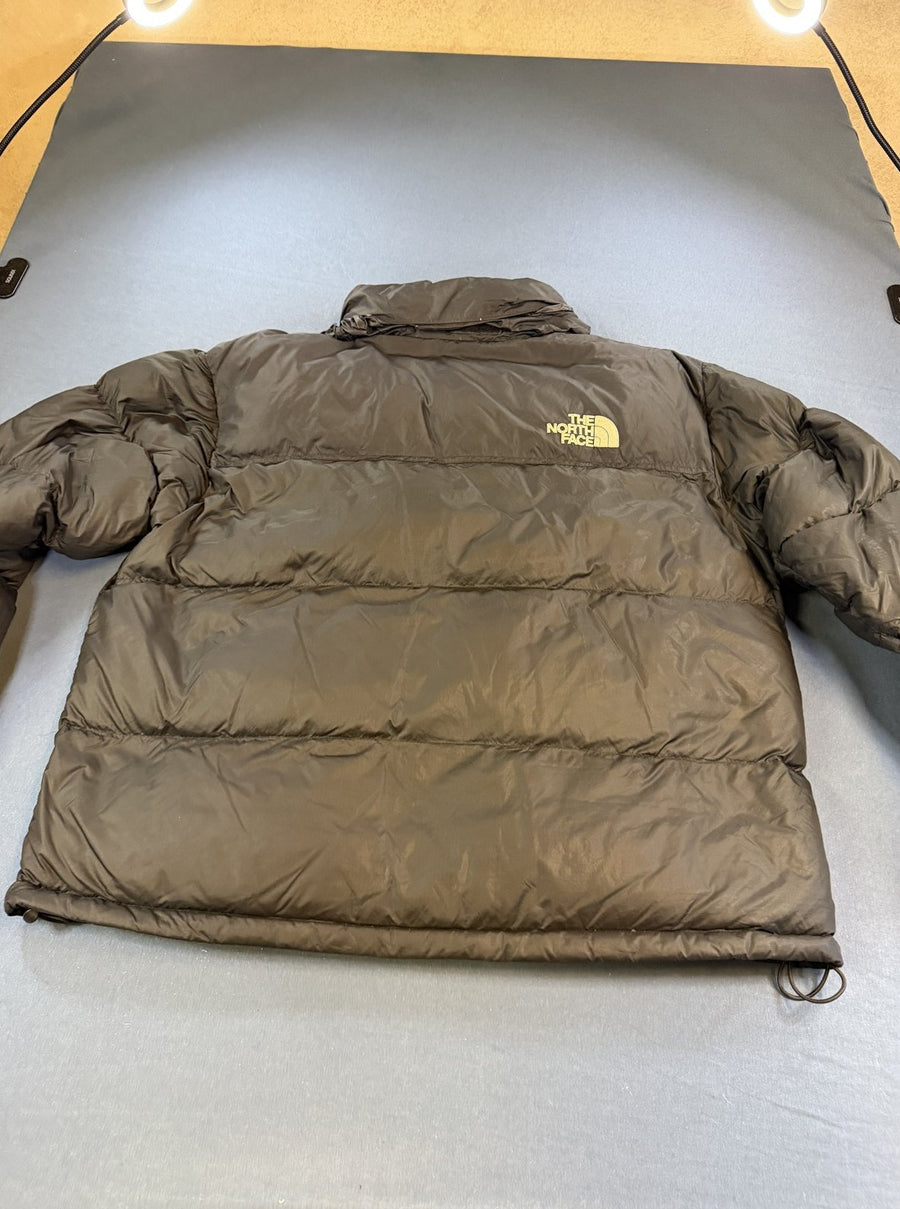 Zwarte donsjas The North Face (gewatteerd winterjack / puffer), maat XL, 700 fill dons