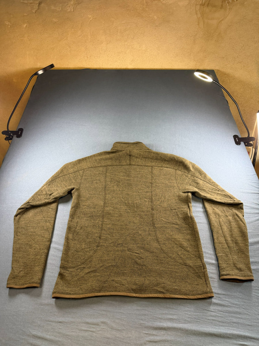 Patagonia Better Sweater sweater groen / khaki heren maat M sweatshirt trui crewneck