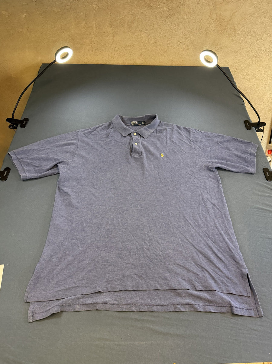 Blauwe polo van Polo Ralph Lauren, maat XXL Tall (poloshirt / piquéshirt)