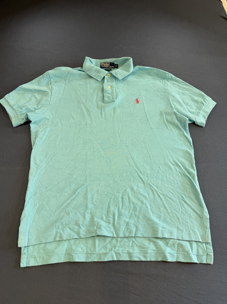 Blauwe Polo Ralph Lauren (piquépolo / poloshirt), Heren maat M