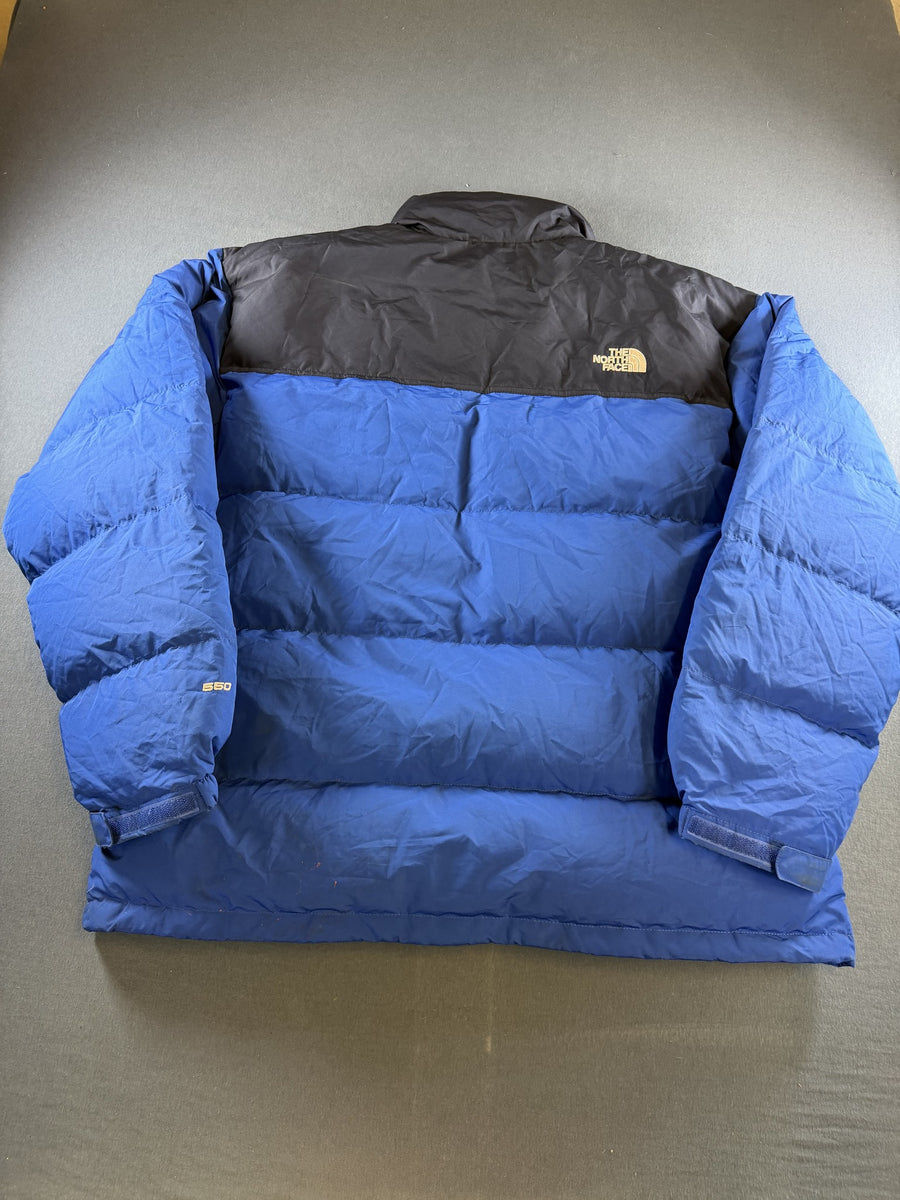 The North Face Gewatteerde jas blauw