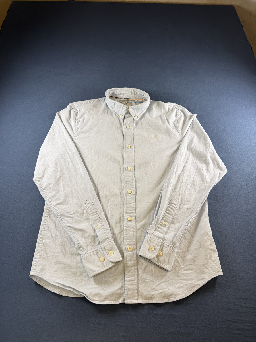 Blauw overhemd Timberland (herenblouse / button-up), maat M
