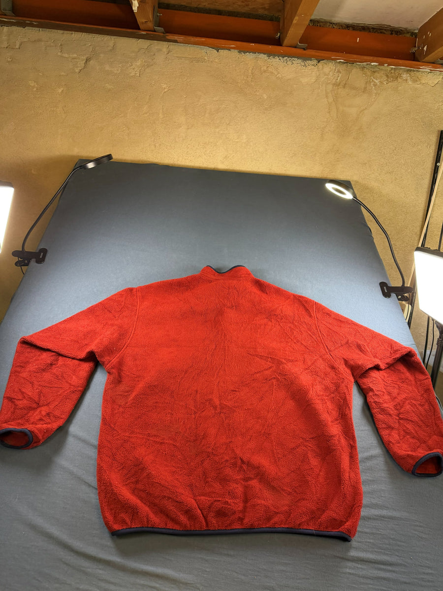 Patagonia Synchilla Snap-T trui rood heren maat L sweater sweatshirt pullover hoodie