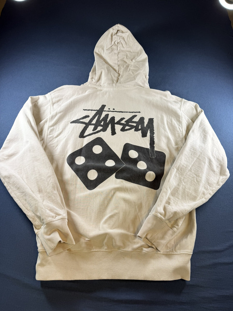 Stüssy Trui wit print