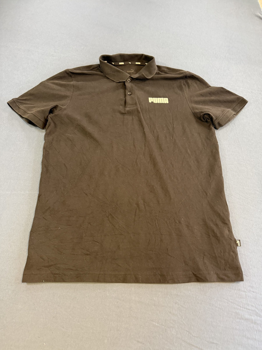 Zwarte Puma polo heren maat M (poloshirt / piquéshirt)