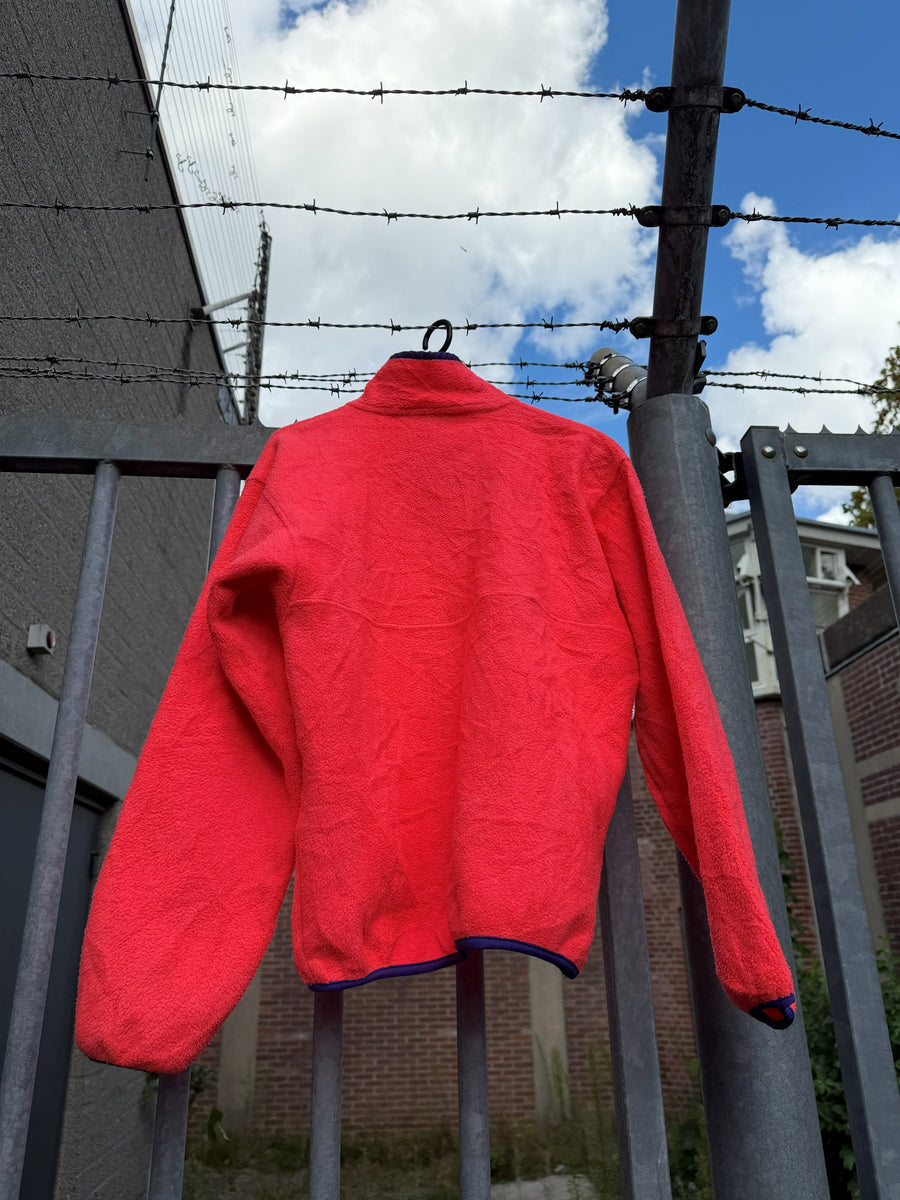 Patagonia Fleece vest roze Synchilla Snap-T