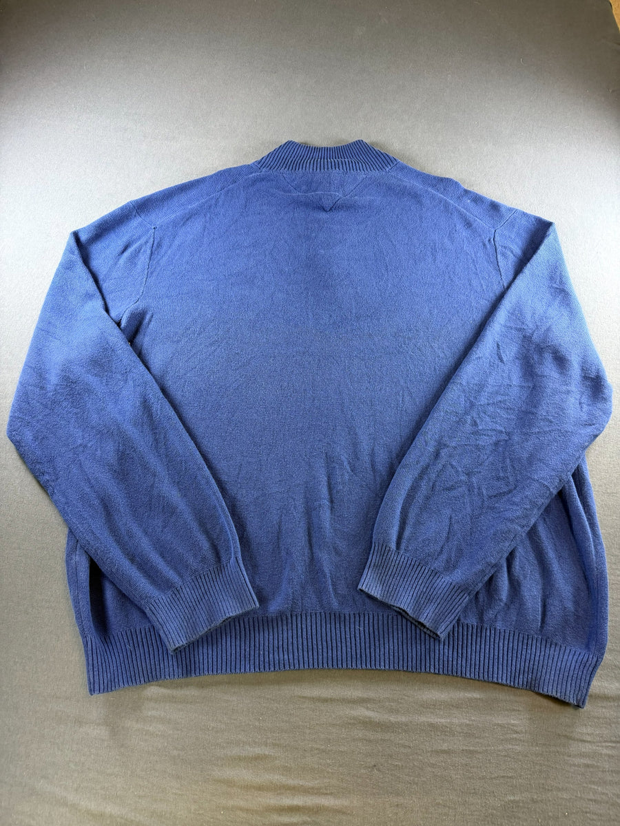 Tommy Hilfiger trui blauw heren maat XXL sweater pullover gebreid