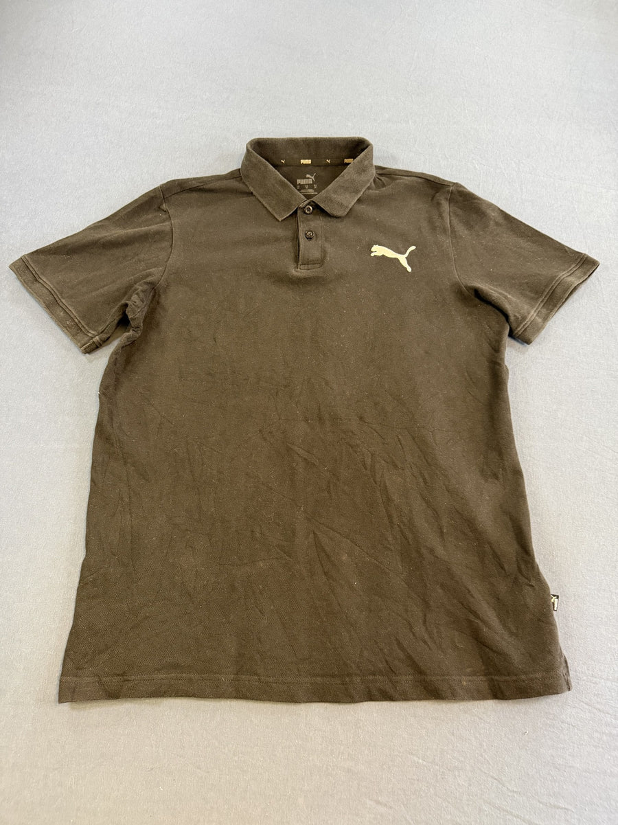 Zwart Puma heren polo maat M (poloshirt)