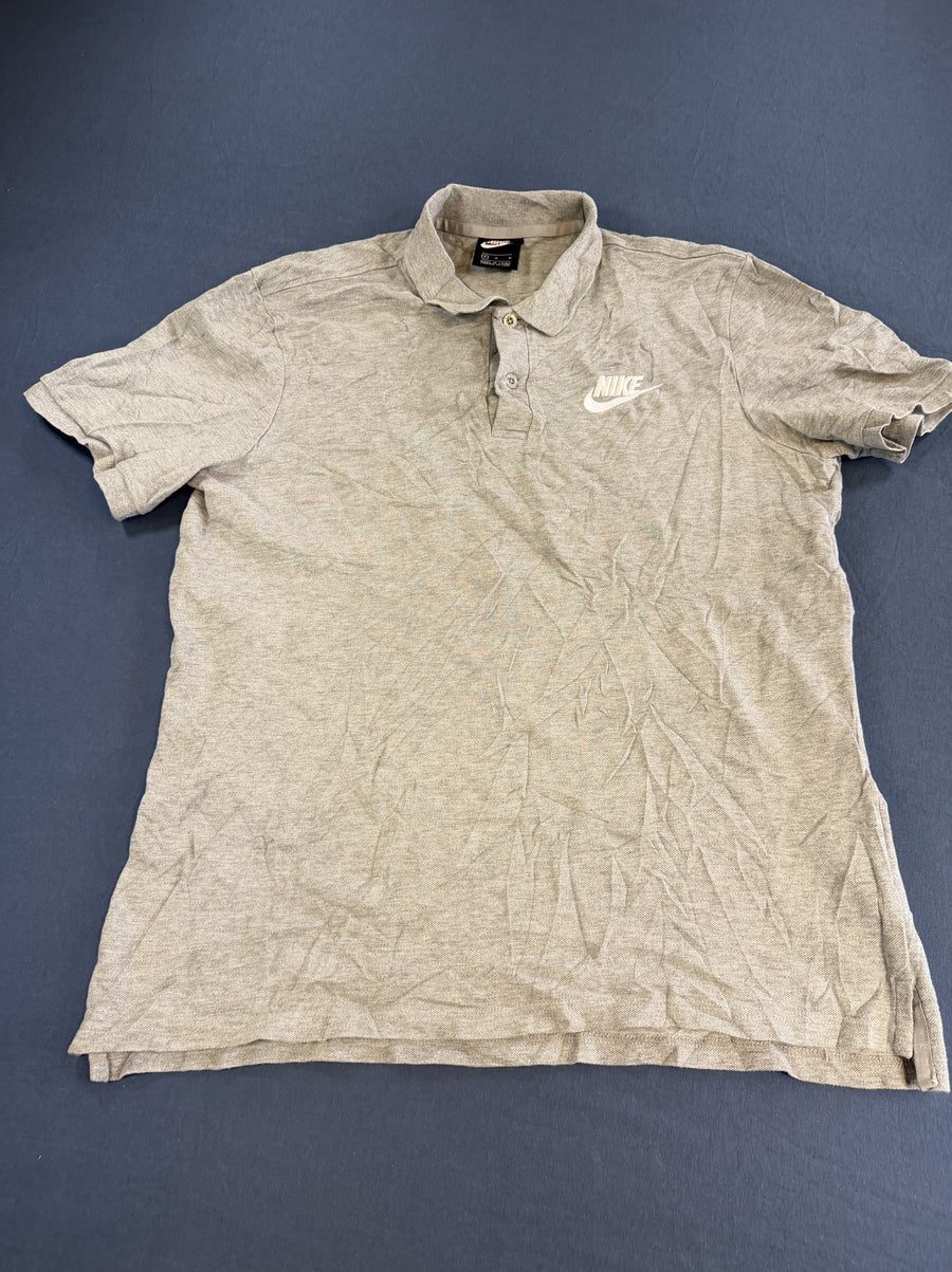 Grijs Nike poloshirt (sportpolo), maat M