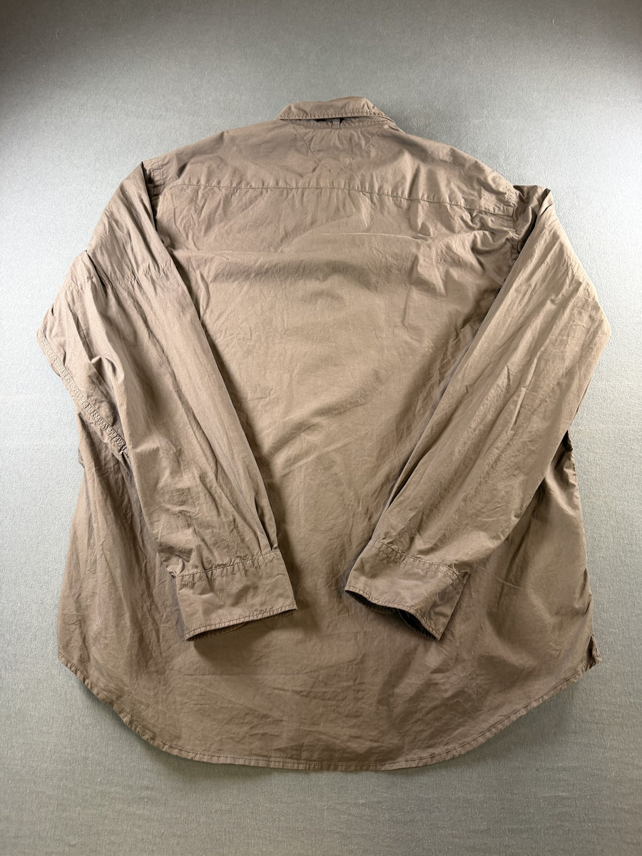 Tommy Hilfiger overhemd grijs maat XL New York Fit