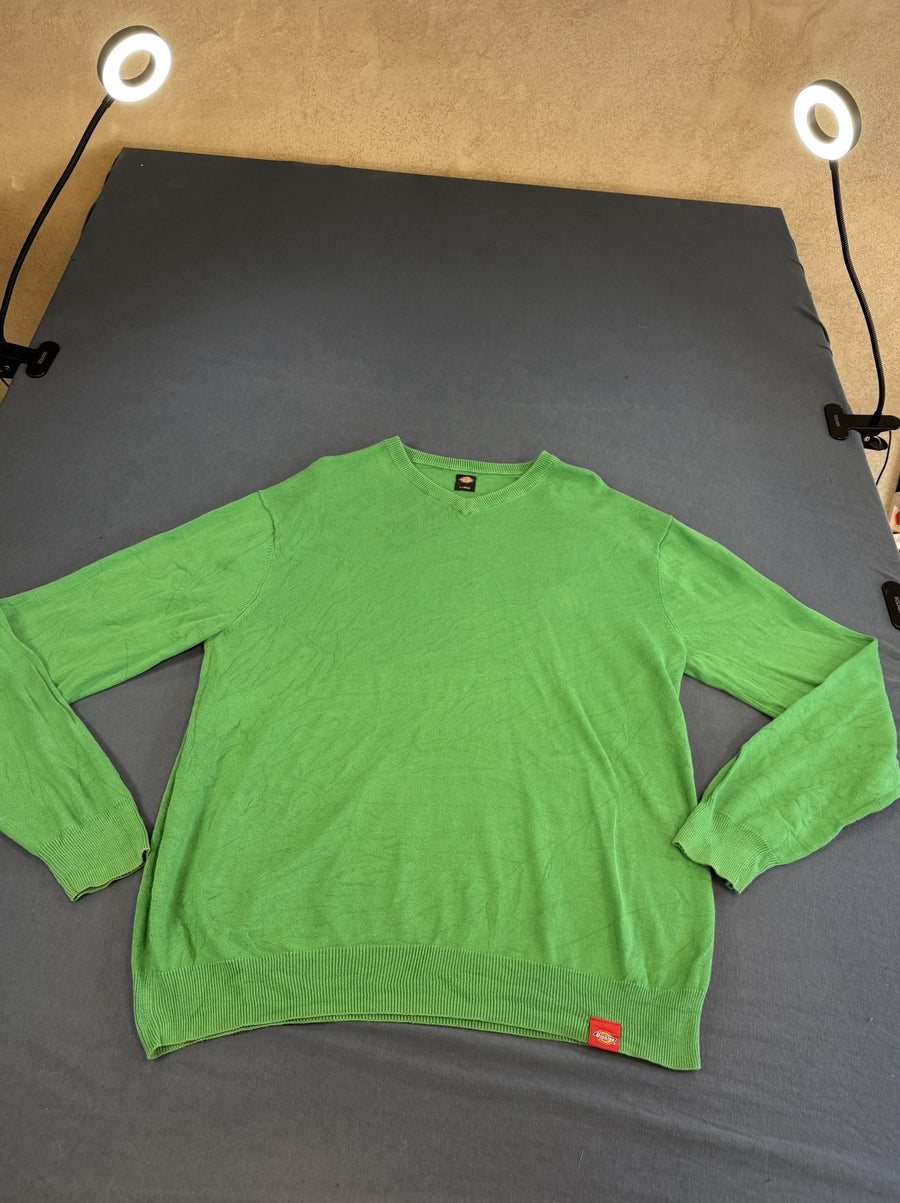 Groene Dickies pullover heren XL (trui / sweatshirt)