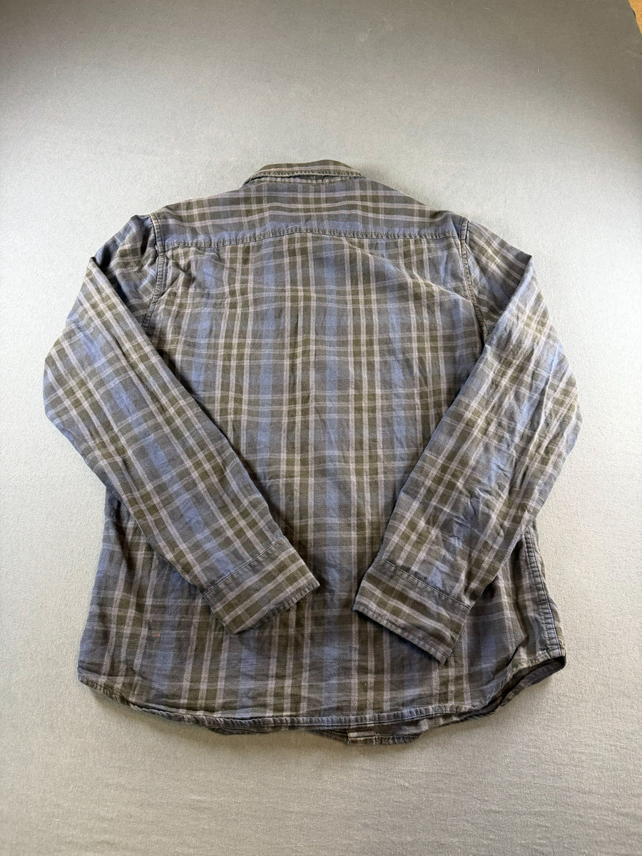 Lee Blouse blauw geruit