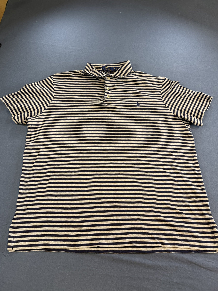 Grijs poloshirt van Polo Ralph Lauren (polo / piqué), maat XL - zacht Pima katoen