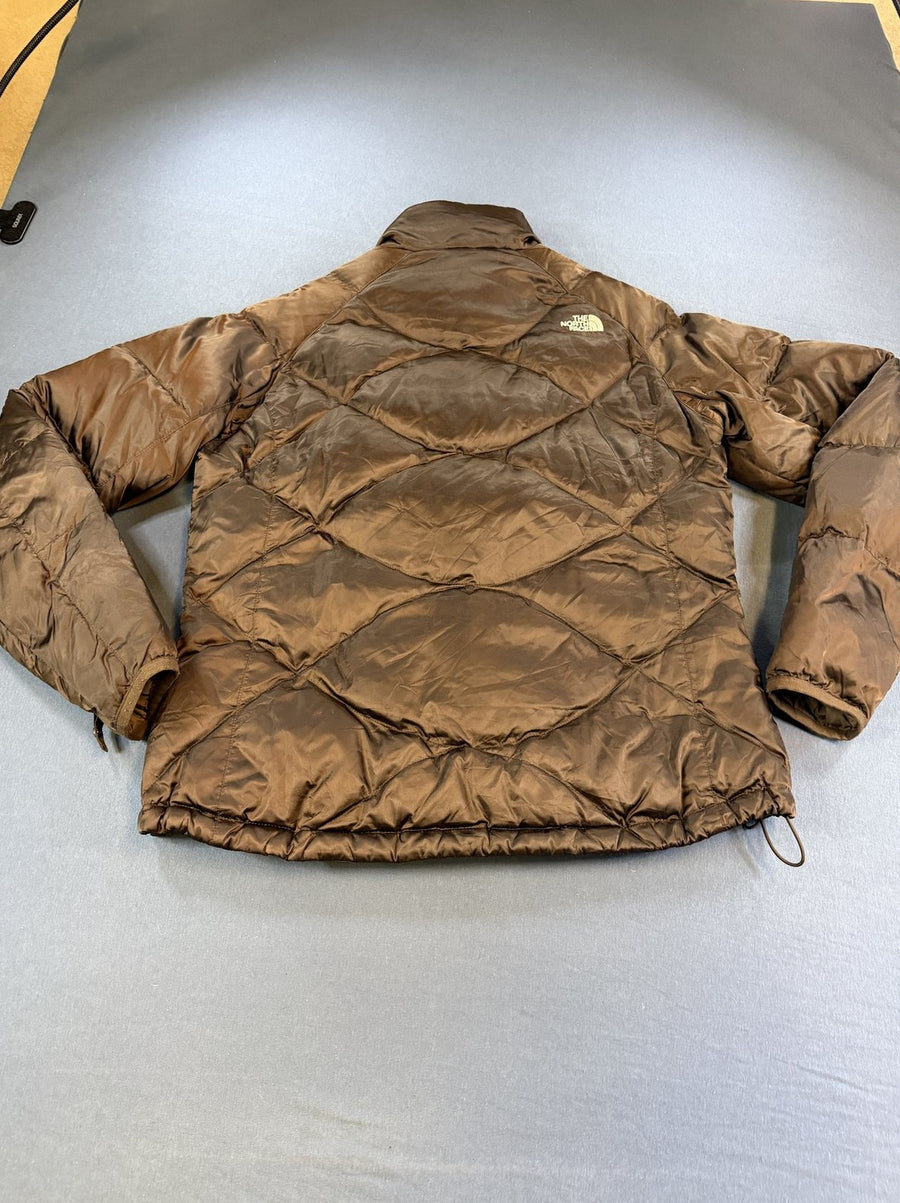 Bruine damesjas van The North Face (donsjas / puffer jas), maat XL