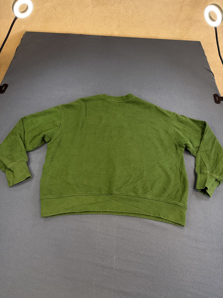 Levi's sweater groen heren maat L sweatshirt trui crewneck