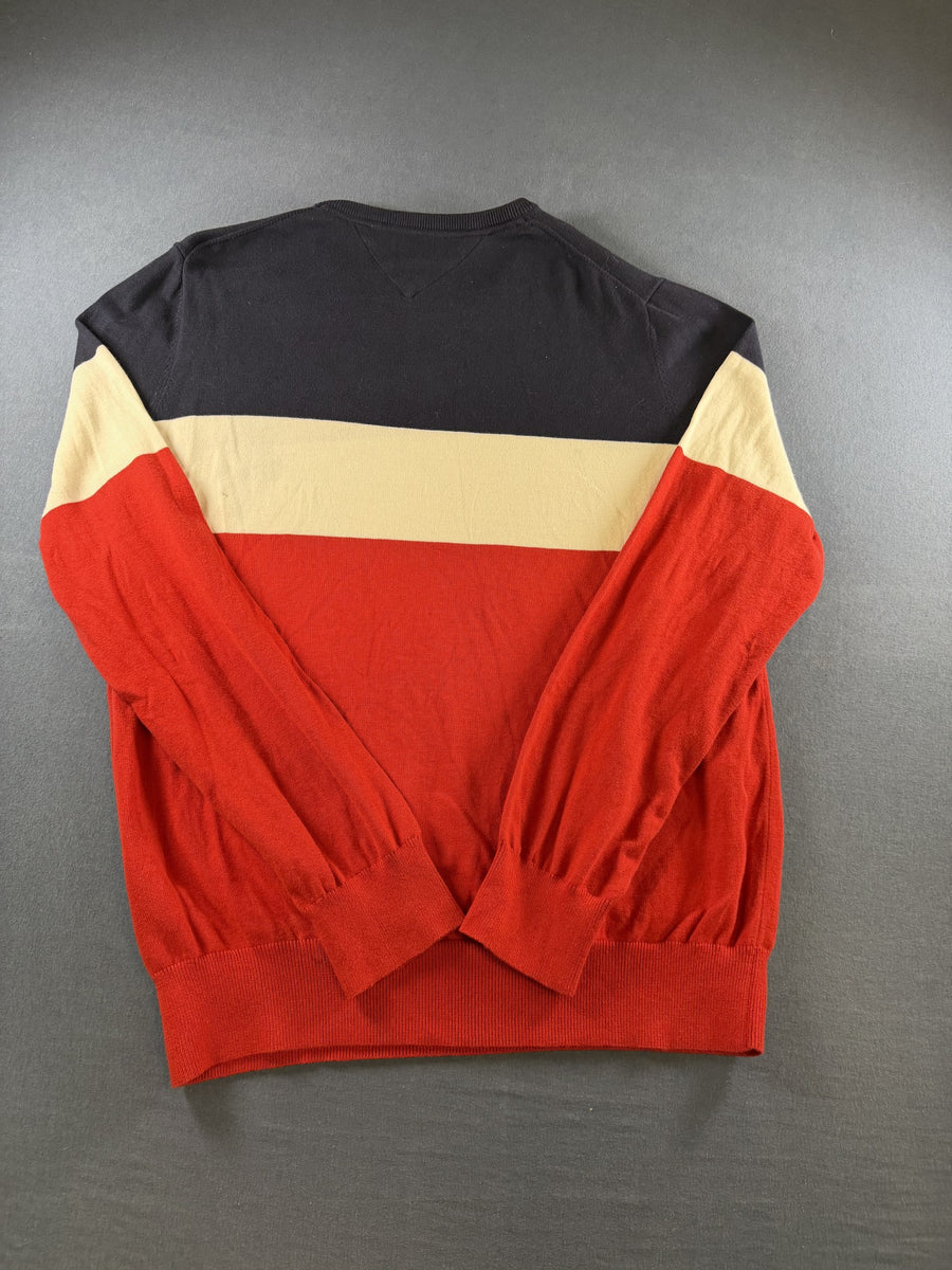 Tommy Hilfiger Trui rood gestreept