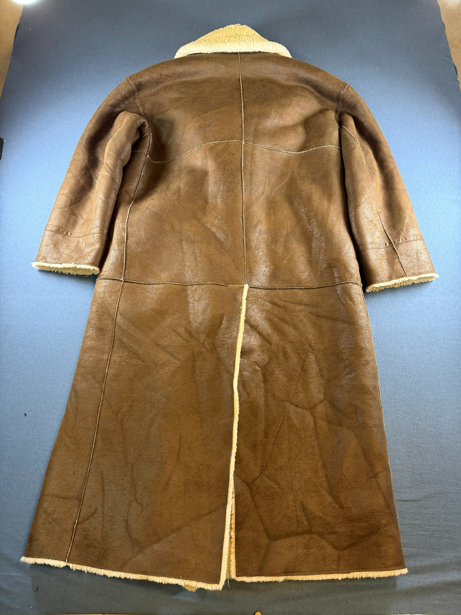 Vintage Dressing Afghaanse jas zwart dames maat XS