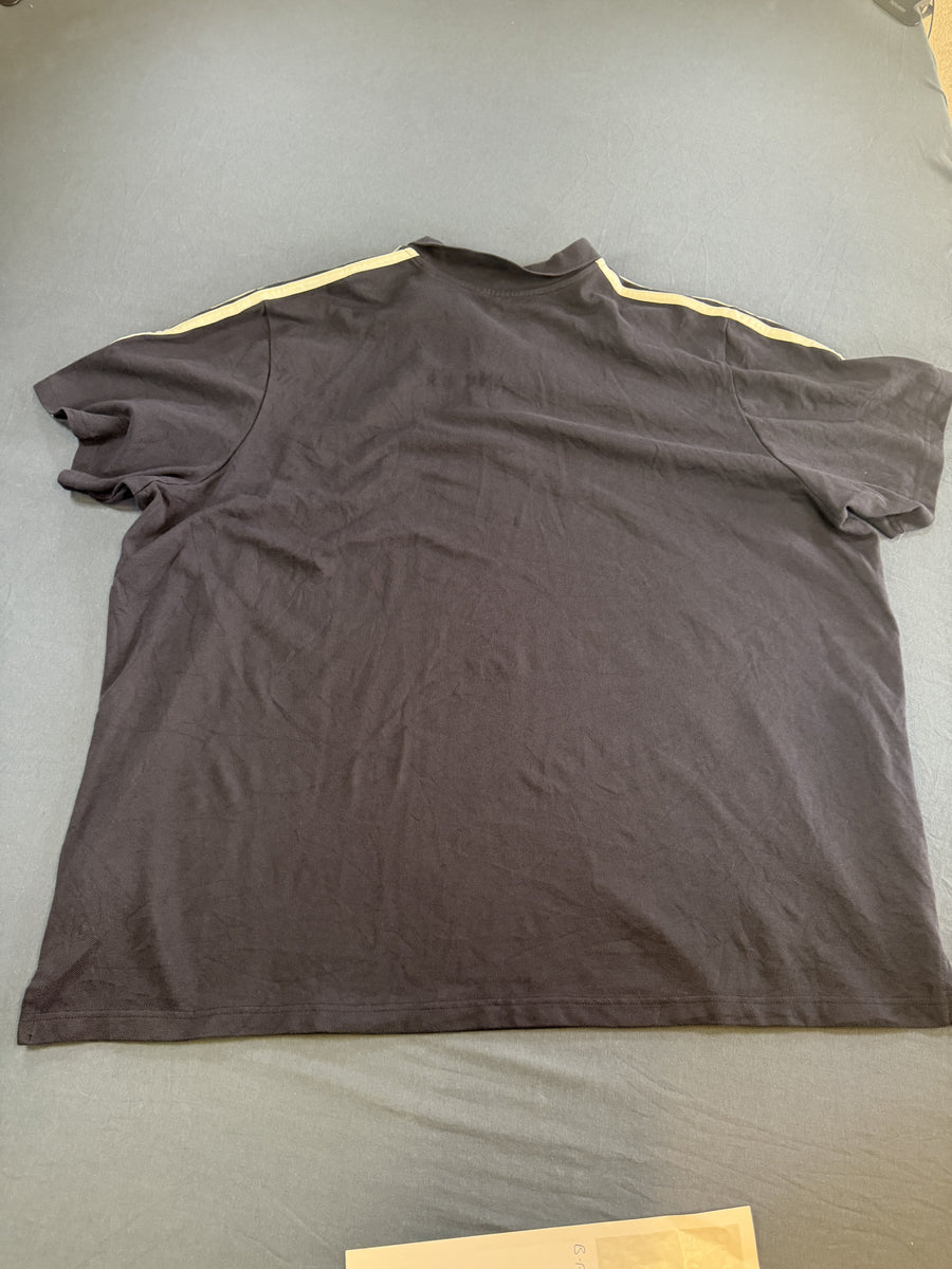 adidas polo zwart maat 3XL