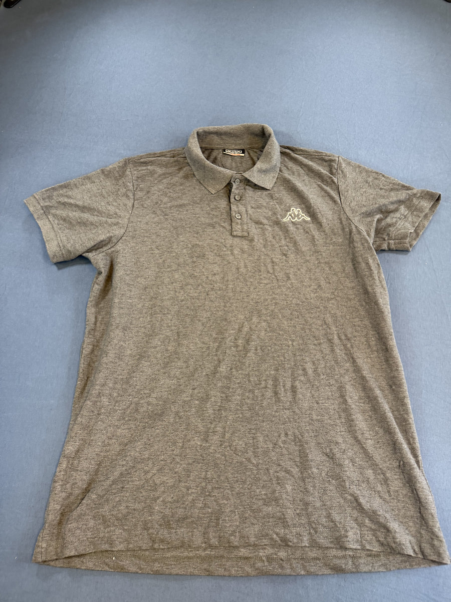 Grijze Kappa polo (poloshirt), maat L