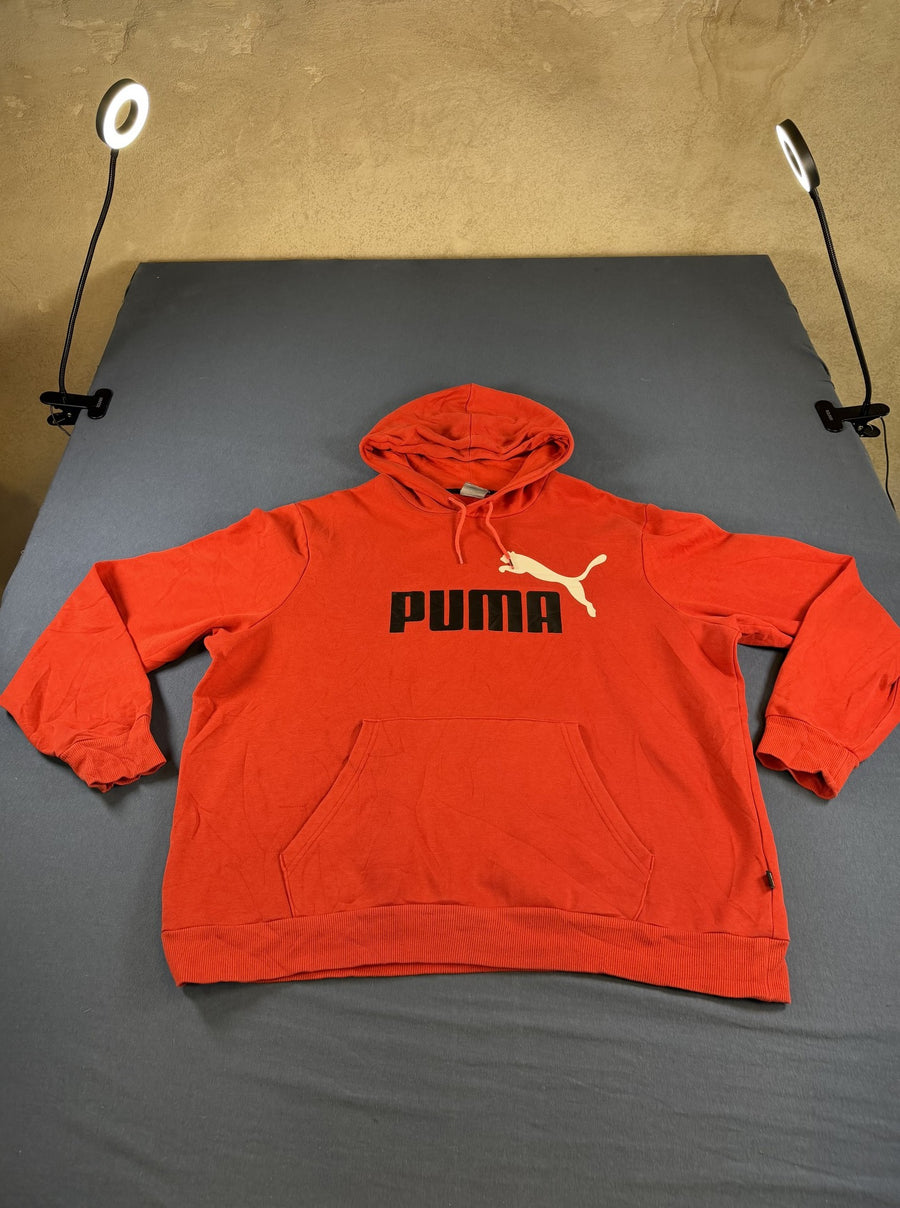 Rood – Puma heren hoodie XL (capuchontrui / sweatvest), oversized model