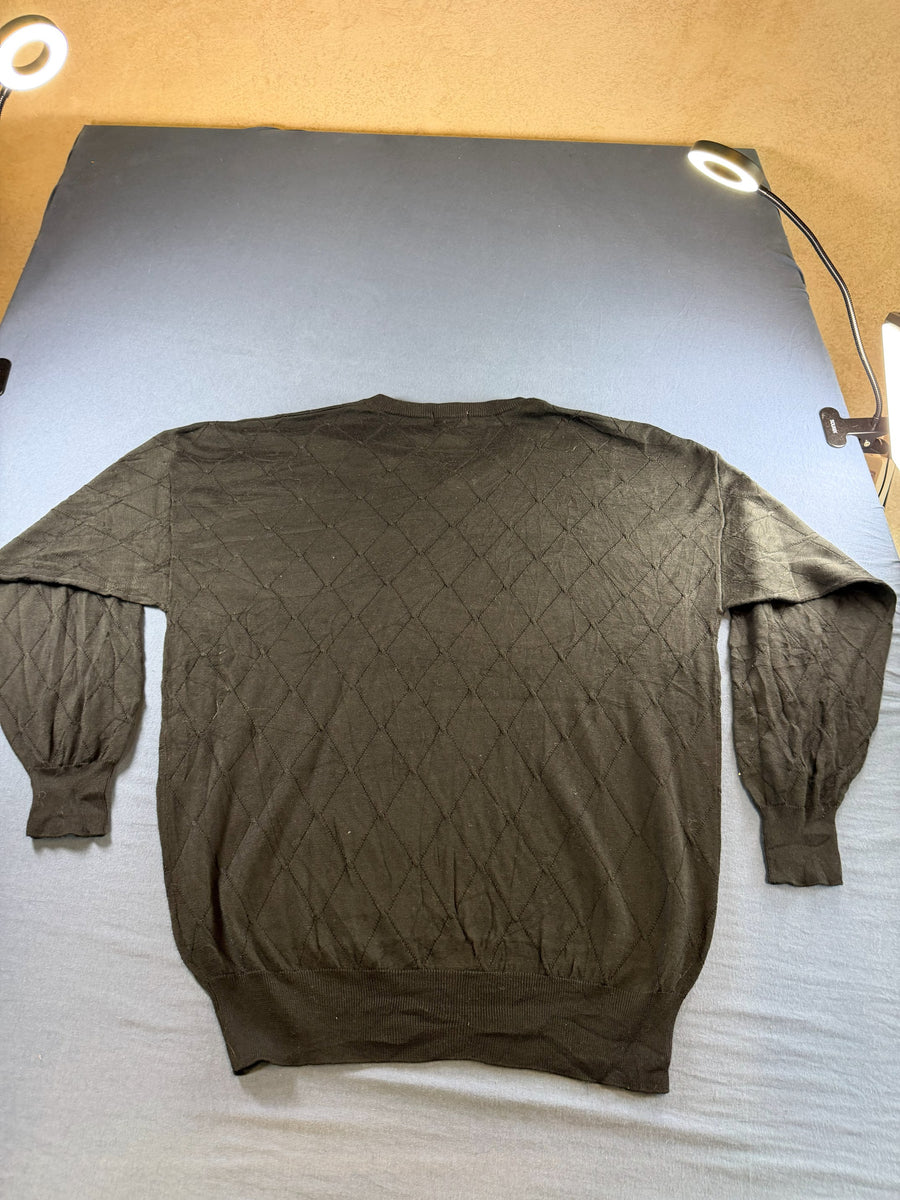 Slazenger Trui zwart geruit