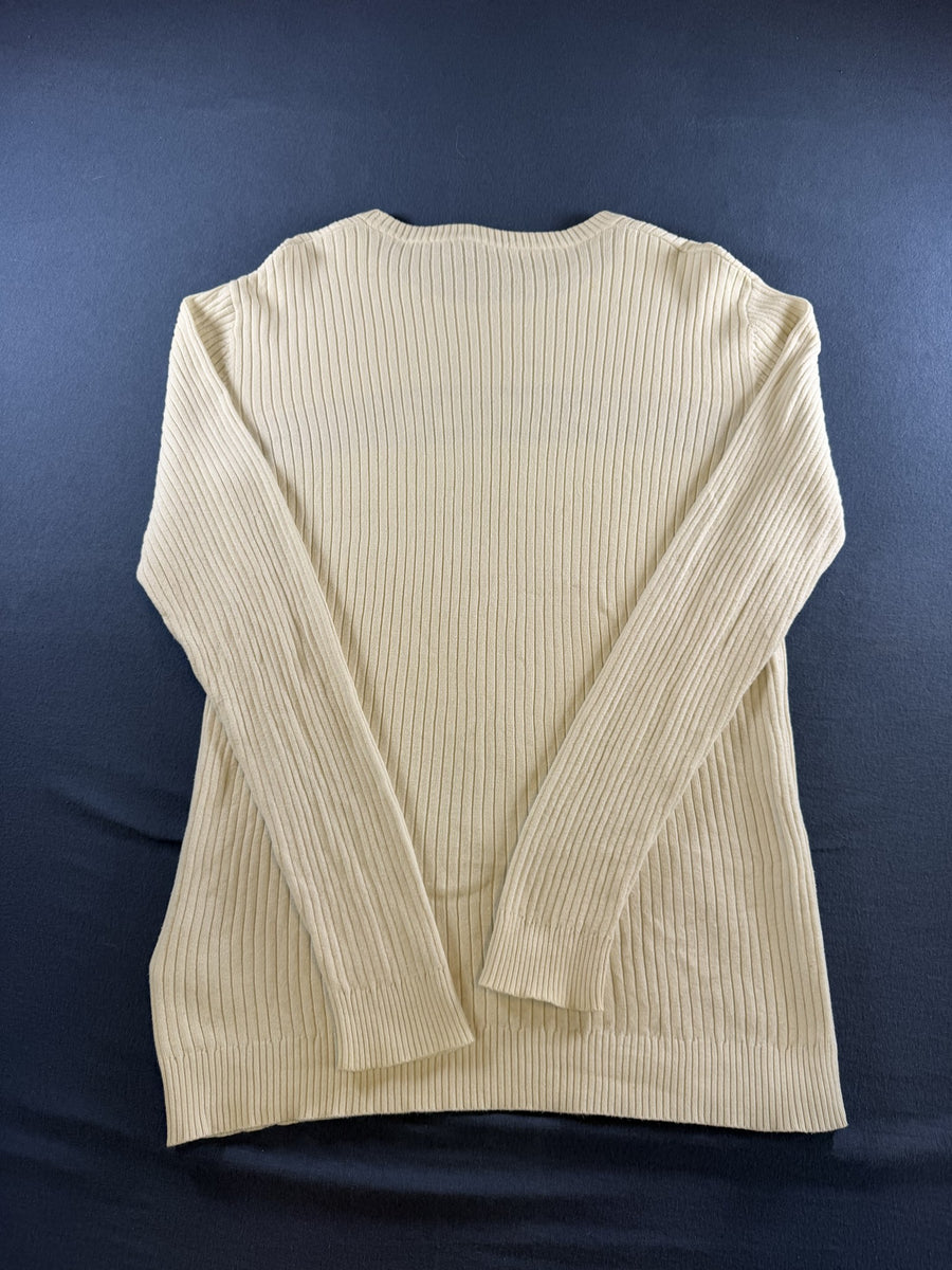 DKNY trui wit maat S logo