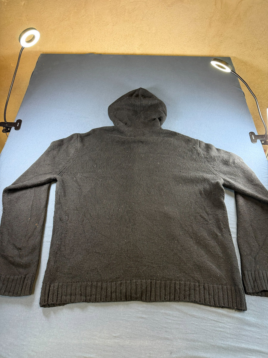 Levi's Hoodie met rits zwart