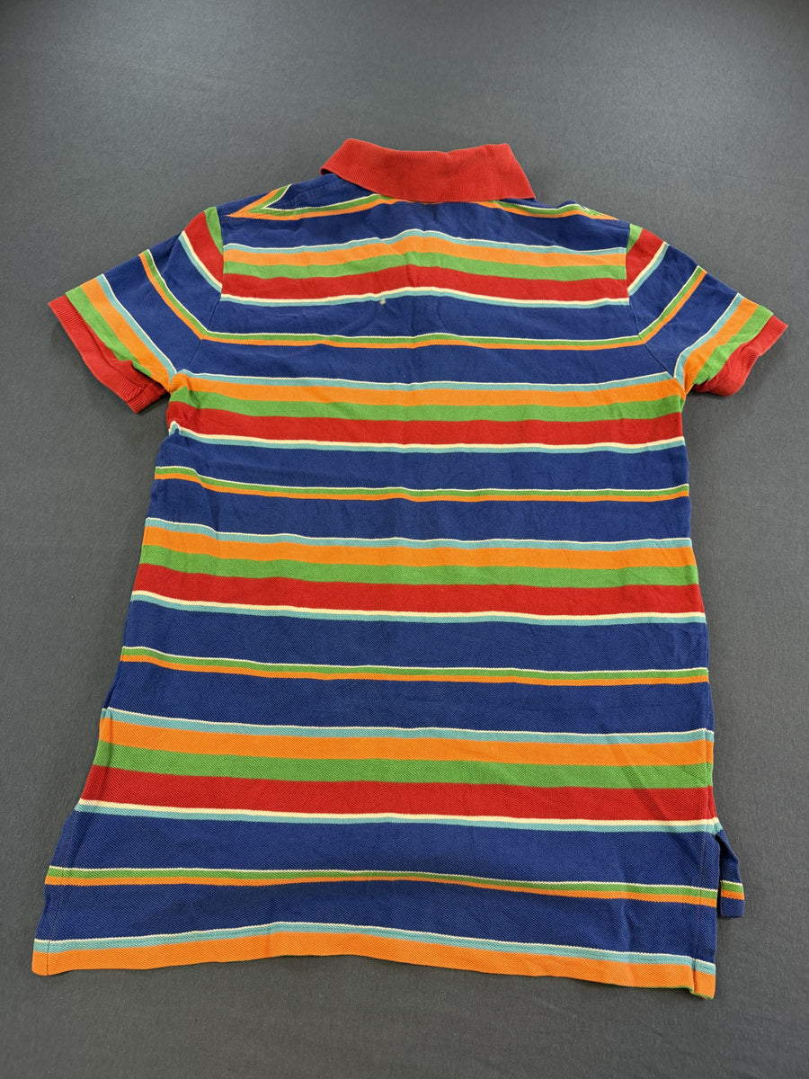 Polo Ralph Lauren poloshirt meerkleurig gestreept maat S Custom Fit