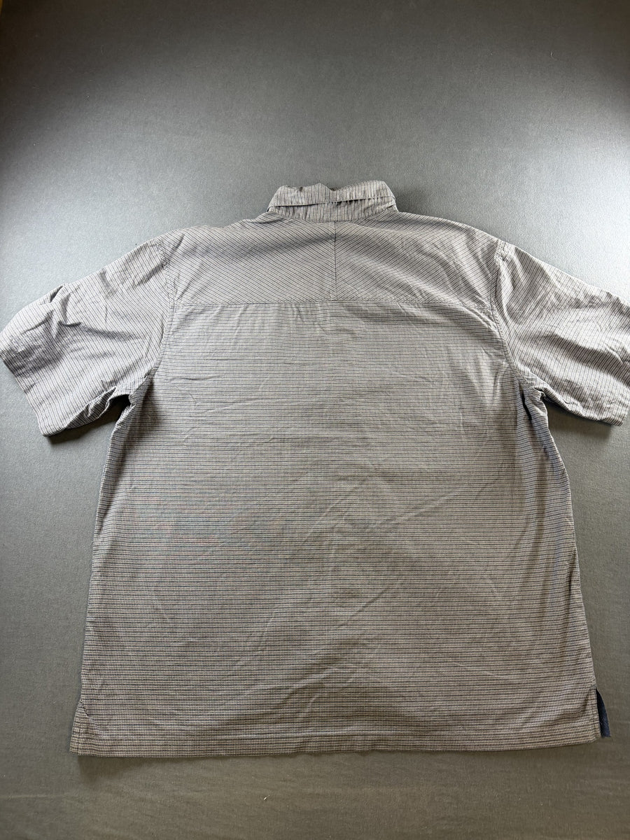 Nike overhemd blauw geruit maat XL ACG