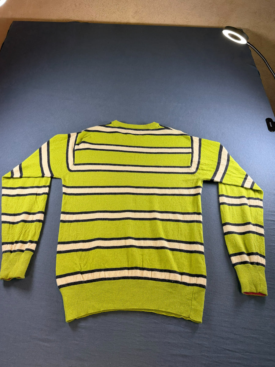 Robe di Kappa Trui groen gestreept