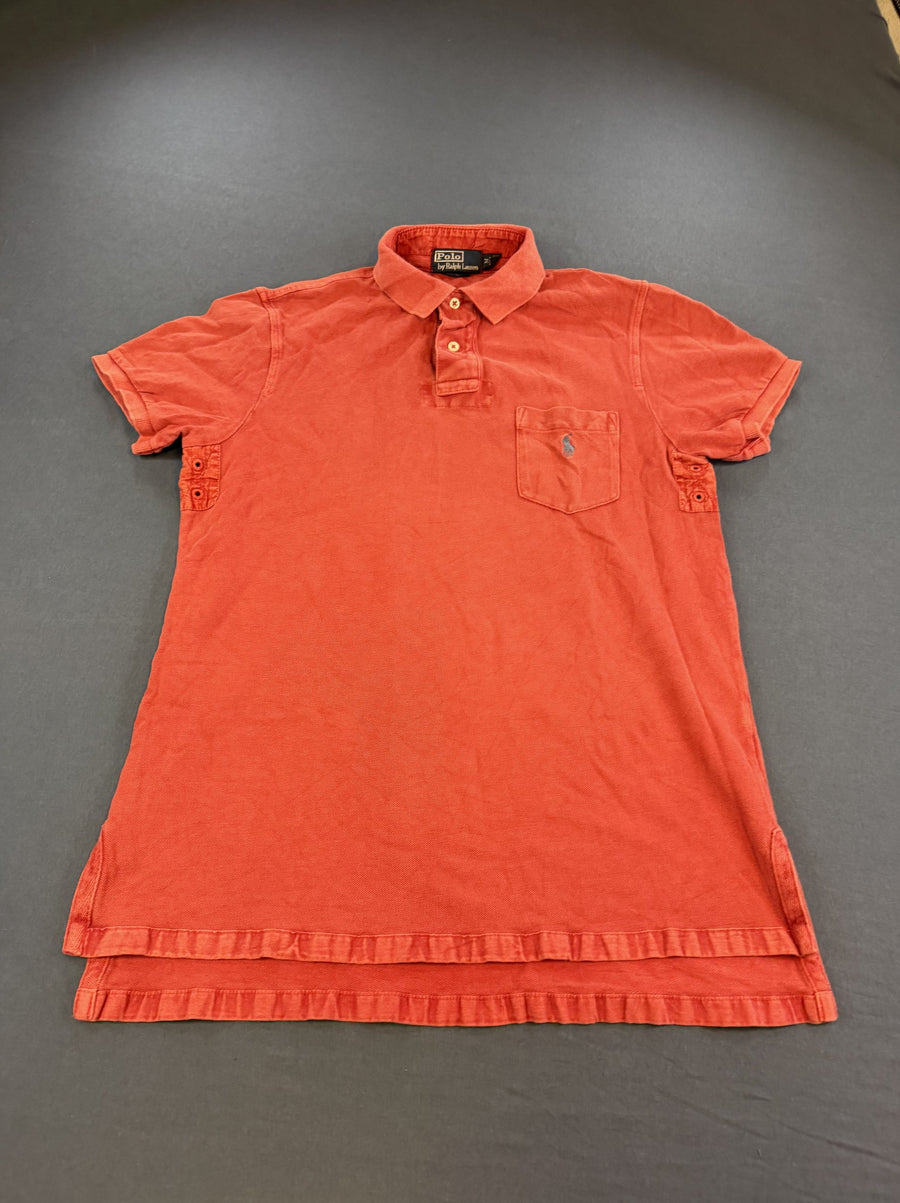 Rood piquéshirt Polo Ralph Lauren – maat M (poloshirt / tennisshirt, Custom Fit)