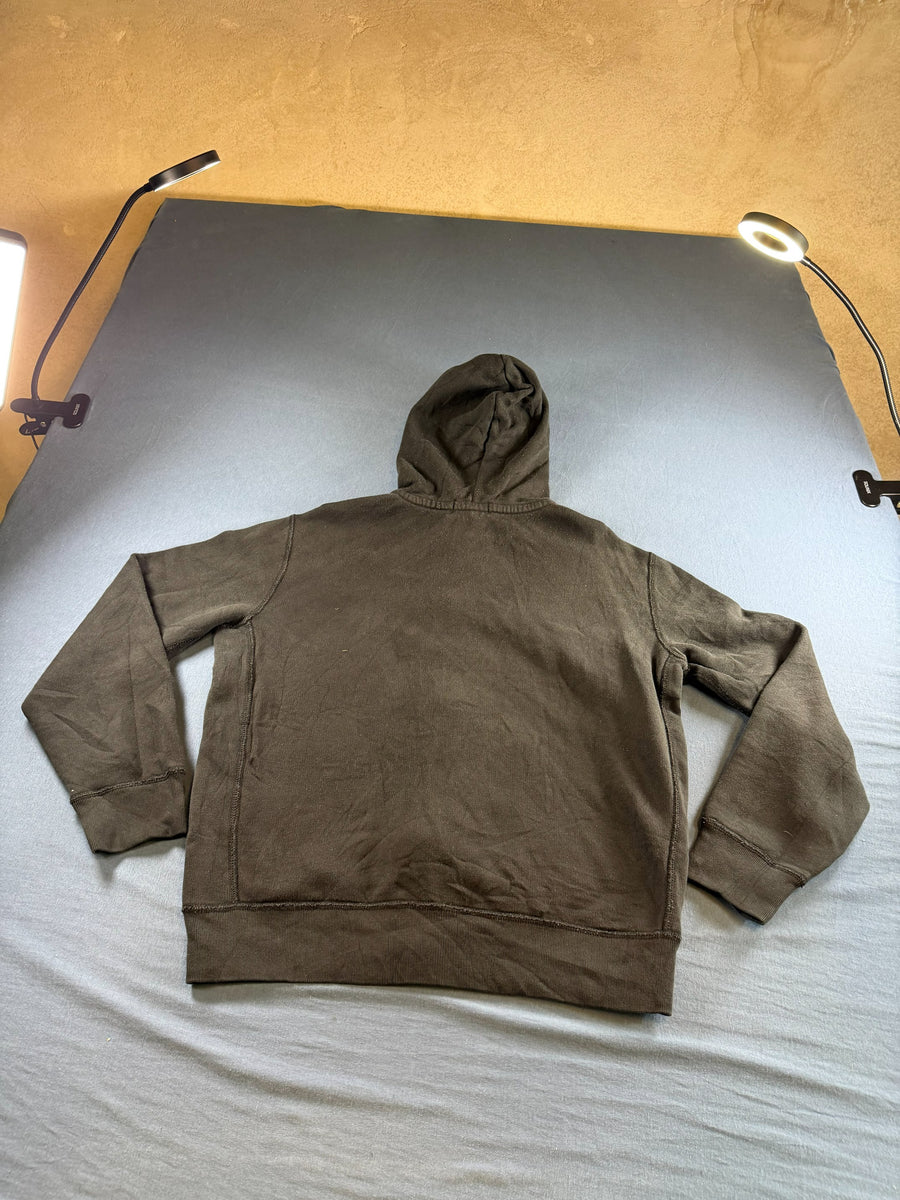 Polo Ralph Lauren hoodie met rits zwart heren maat M katoen sweatvest ritsvest vintage