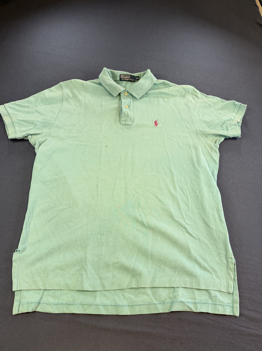 Groene polo van Polo Ralph Lauren (poloshirt / piqué polo), maat L