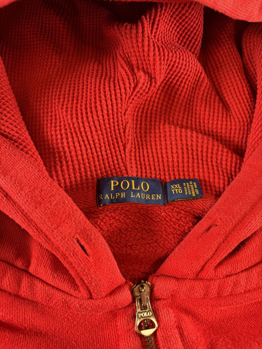 Polo Ralph Lauren Hoodie met rits rood