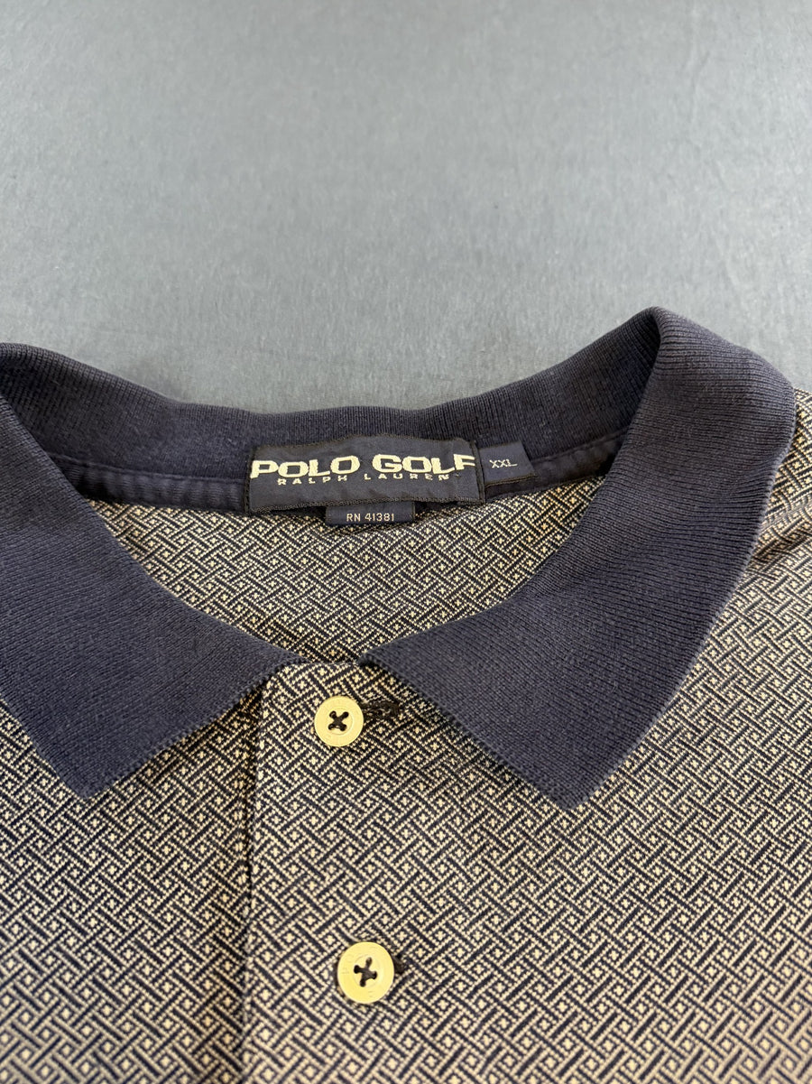 Grijs polo-shirt Ralph Lauren (poloshirt / golfshirt) maat XXL